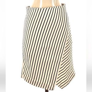 XXS Loft striped skirt